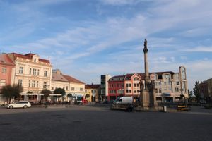 프셰미슬 광장과 역병 기둥