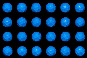 오른쪽 꼬임 변형 십이면체