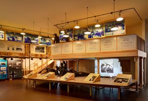 벤틀리 프라이어리의 필터실 박물관 전시물