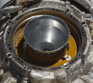 나우카의 도킹 위치인 즈베즈다 하단 포트