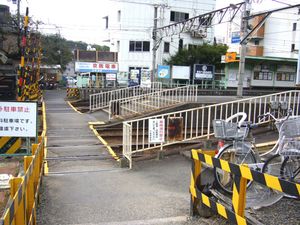 구내 건널목 (2007년 10월)