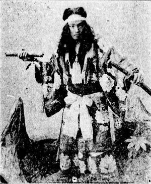 수행자 시절의 기요마로 (1897년경 촬영 추정)