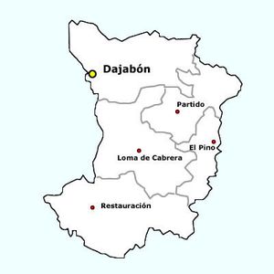 다하본 주의 지방 자치체