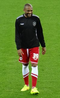 2014년 카디프 시티에서 몸을 풀고 있는 가비돈