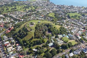 타카룽가 / 빅토리아 산의 항공 사진