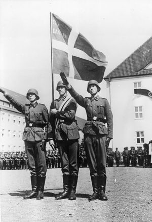 1941년 7월 자유 덴마크 군단의 선서식