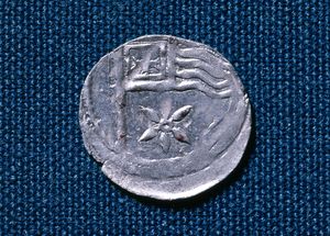 발데마르 1세 시대의 덴마크 은화 노르웨이 페닝.