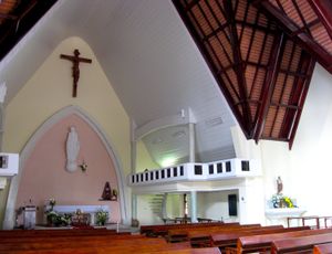 교회 내부 인테리어