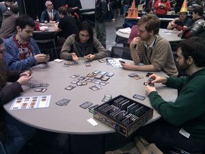 2011년 PAX East 박람회에서 진행 중인 도미니언 게임