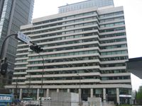 과거 유초 은행 본점이 입주했던 우편선 빌딩