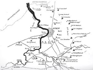 1914년 앤트워프 방어