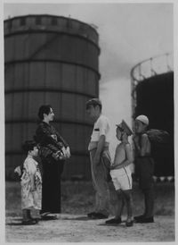 왼쪽부터, 코지마 카즈코, 오카다 요시코, 사카모토 타케시, 스에마츠 타카유키, 톳칸 코조