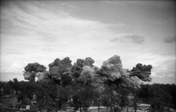 1947년 9월 4일 동물원 대공포탑 해체 시도