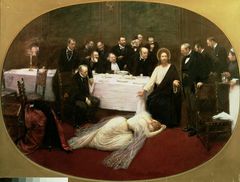 시몬의 집에서 성 마리아 막달레나, 장 베로, 1891년