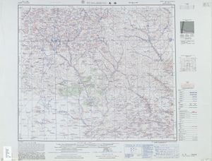 둥성}} (TUNG-SHENG, 성벽으로 둘러싸임)이 포함된 지도 (AMS, 1956)