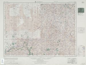 두산}})이 포함된 지도(AMS, 1954)