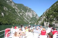 페루차츠 호수와 비셰그라드 사이의 드리나 강