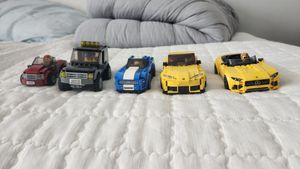 일반 레고 자동차(레고 시티 60017, 60058 제품)와 비교