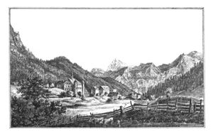 그라이펜베르크 성, 1830년, 리스. JF 카이저, 그라츠