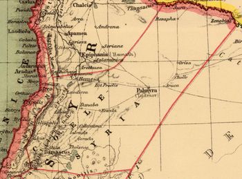 로마 시대 라오디케이아 지도