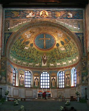 산타폴리나레 인 클라세 성당의 모자이크