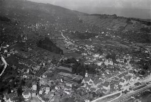 m}} 상공에서 촬영한 항공 사진(1923)