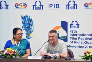 라이코 그를리치 (오른쪽), IFFI (2016년) 