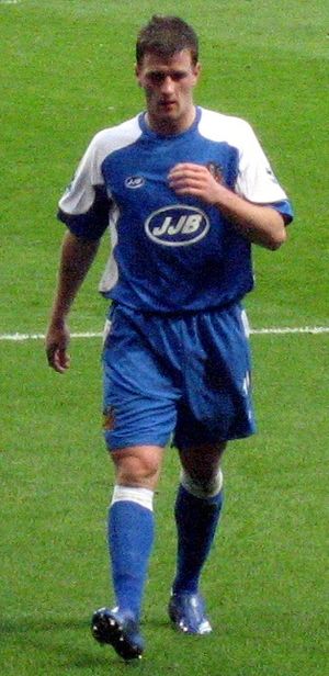 2007년 위건 애슬레틱에서 뛰는 테일러