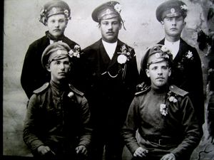 제3 쿠르제메 사격병 대대의 라트비아인 지원병 (1915년)
