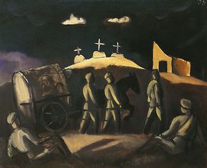 Jāzeps Grosvalds의 "White Crosses"(1916)
