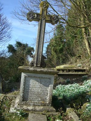 러더퍼드 올콕의 무덤, 머스텀의 세인트 캐서린 교회.