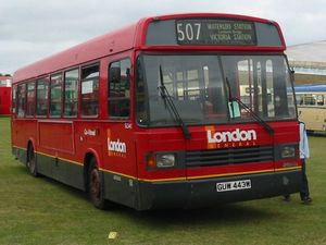 런던 제너럴 레이랜드 내셔널 그린웨이 보존 차량