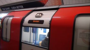 LED식 행선지 표시 장치