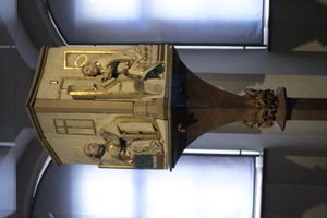 마르틴 루터의 설교단, 1525년경, 비텐베르크 루터하우스