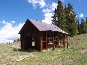 1890년대(?) 리드빌 광산 지구의 스텀프타운 건물