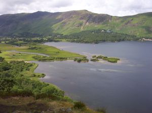 더웬트 워터(Derwent Water)를 남쪽에서 바라본 풍경