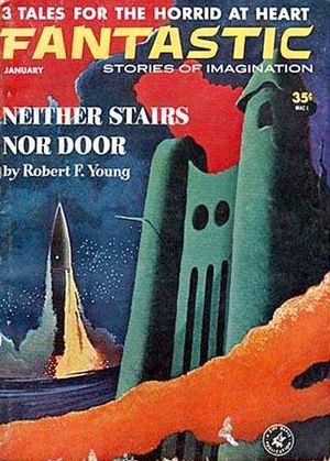영의 "Neither Stairs nor Door"는 1963년 1월호 판타스틱의 표지 이야기였다.