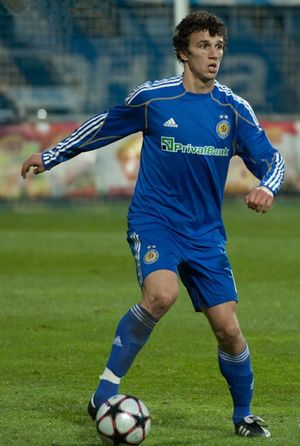 2009년 디나모 키예프에서 활약 중인 에레멩코