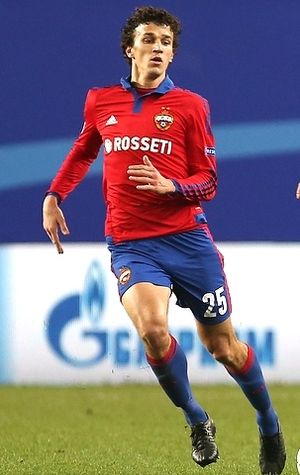 2015년 CSKA 모스크바 소속 에레멩코