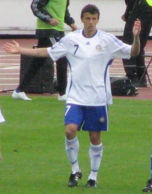 2009년 핀란드 국가대표팀에서 뛰고 있는 에레멩코