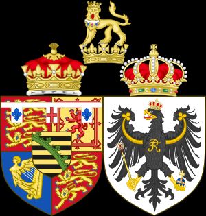 콘나트 공작부인 프로이센의 루이제 마르가레타 공주의 문장