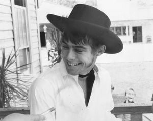 1967년 플로리다주 실버 스프링스의 식스 건 테리토리 테마파크에서 루크 핼핀의 유명 게스트 스타 공연 홍보 스틸