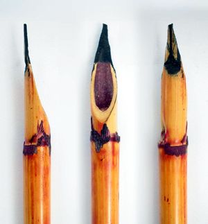 좁은 팁의 세 가지 모습