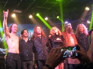 2016년 이스라엘에서의 리브즈 아이즈, 리브 크리스틴과 함께한 마지막 공연 중 하나