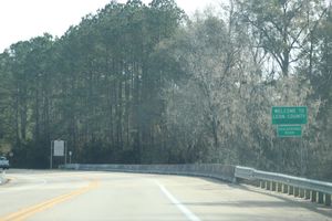 20번 주 도로에 있는 리언군 표지판