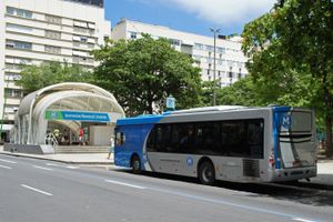 이파네마/제네라우 오소리우 역. 2009년 개통되었다.