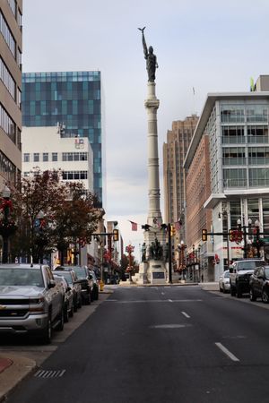 1899년 앨런타운 시내 7번가와 해밀턴 거리에 세워진 군인 및 해군 기념비는 미국 남북 전쟁 동안 제47 펜실베이니아 보병 연대 및 기타 연방군 부대에서 자원 봉사 중 사망한 앨런타운과 그 교외 지역의 남성들을 기린다.