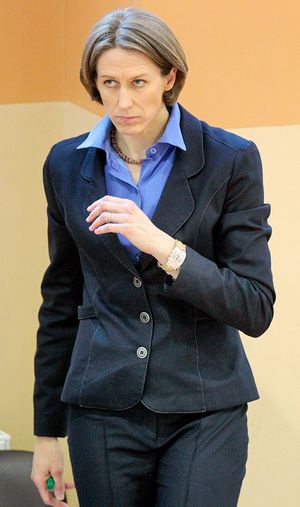 유르기타 슈트레이미키테, 전 WNBA 선수, 1997년 팀의 리더 중 한 명.