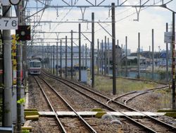 차고 예정지 측선