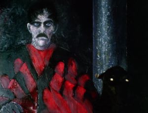 '주인'의 모습이 담긴 저택 안의 그림.